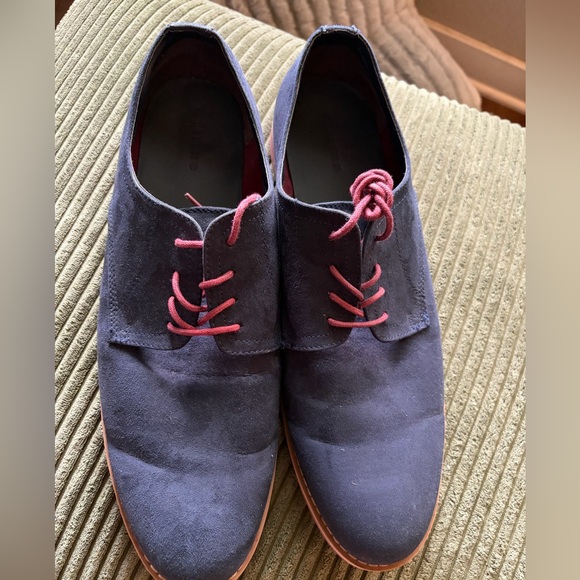 Timeless and Classy Navy Blue Men\'s Oxfords main image 5